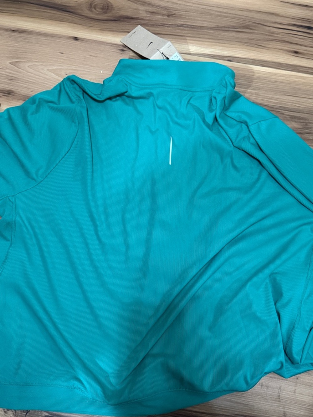 Plus 3x Nike Women's Teal Half-Zip Athletic Pullover - Picture 5 of 5